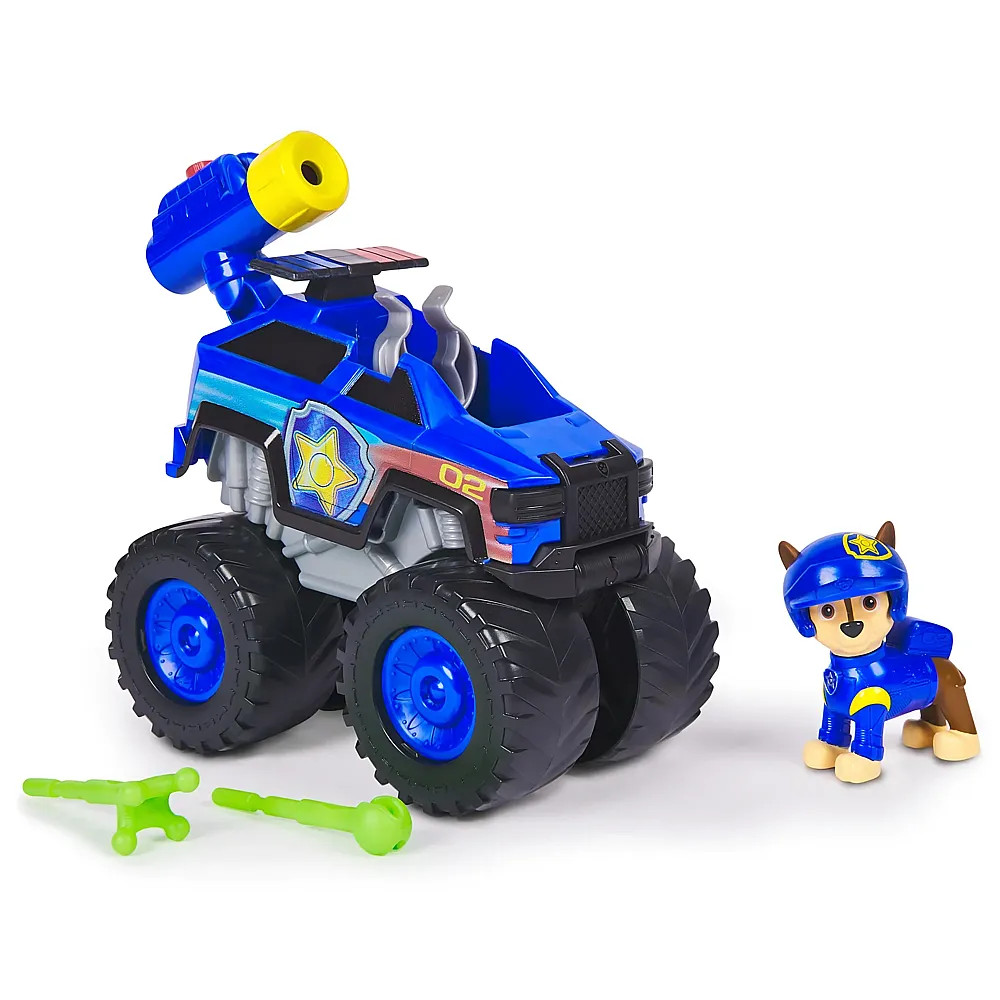 Spin Master Paw Patrol Chases Monstertruck Fahrzeug mit Geschoss-Abwurf