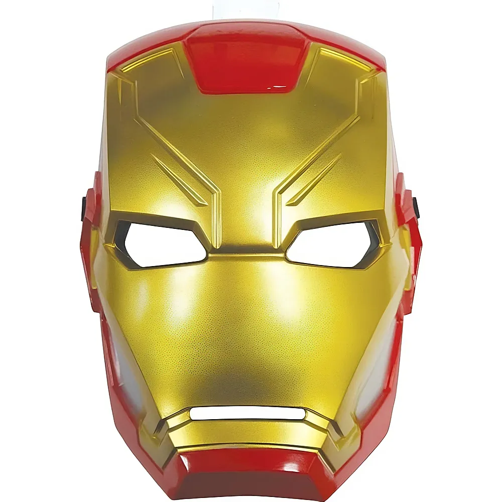 Rubies Avengers Maske Iron Man Kindegrsse Hartplastik
