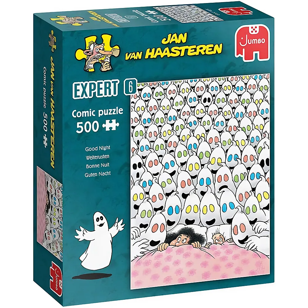 Jumbo Puzzle Jan van Haasteren - Experte 6 Gute Nacht 500Teile