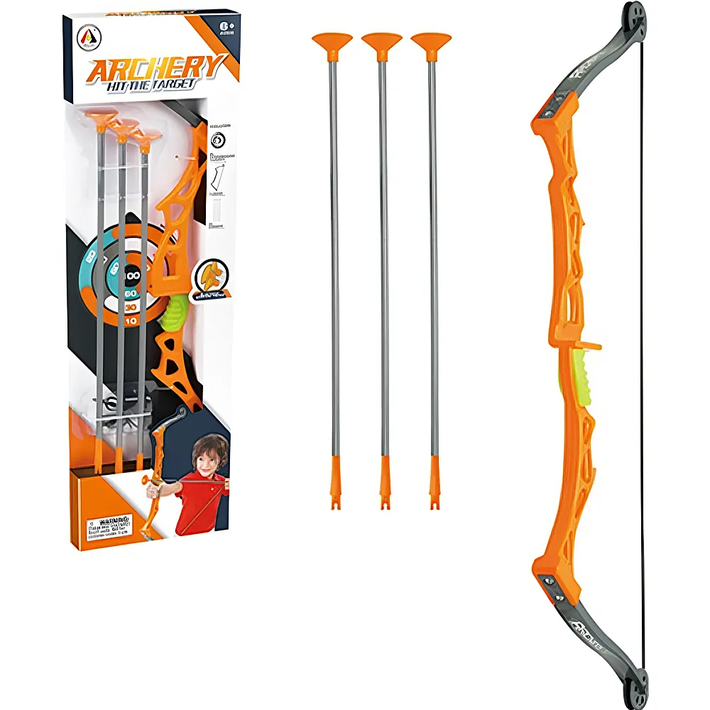 Sombo Pfeilbogen Set mit Zielscheibe 24x4.5x62.5cm - Suche