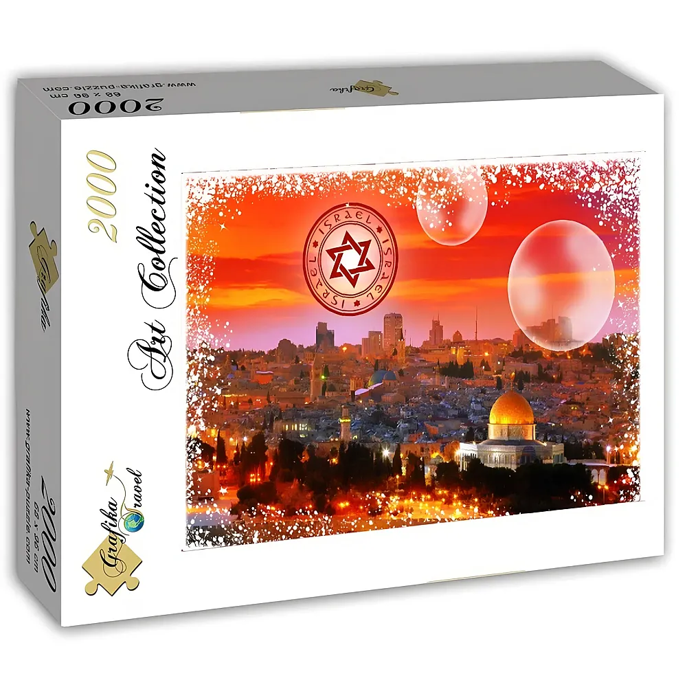 Grafika Puzzle Art Collection Travel around the World - Israel 2000Teile