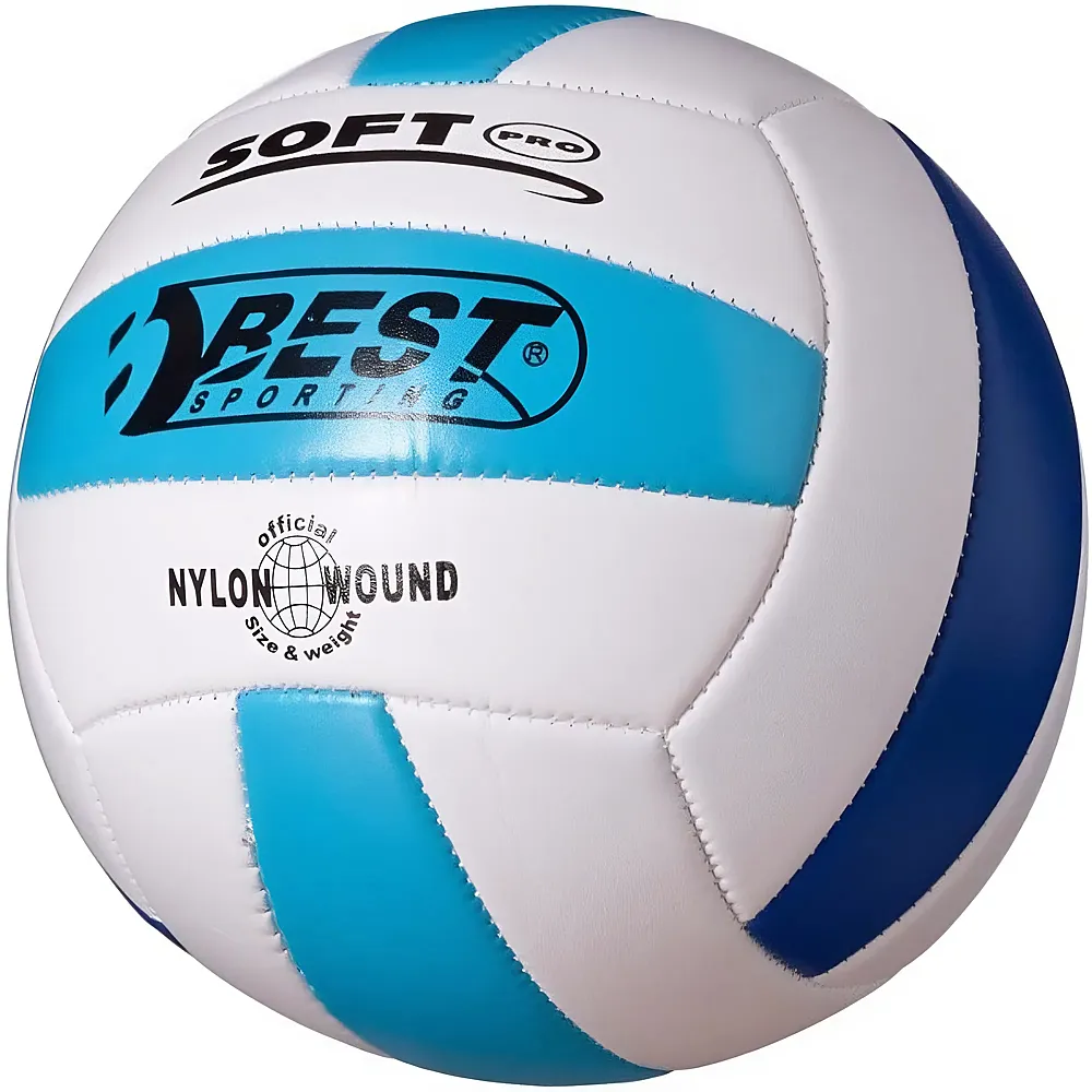 Best Sporting Volleyball Gr�sse 5 weiss/hellblau/blau