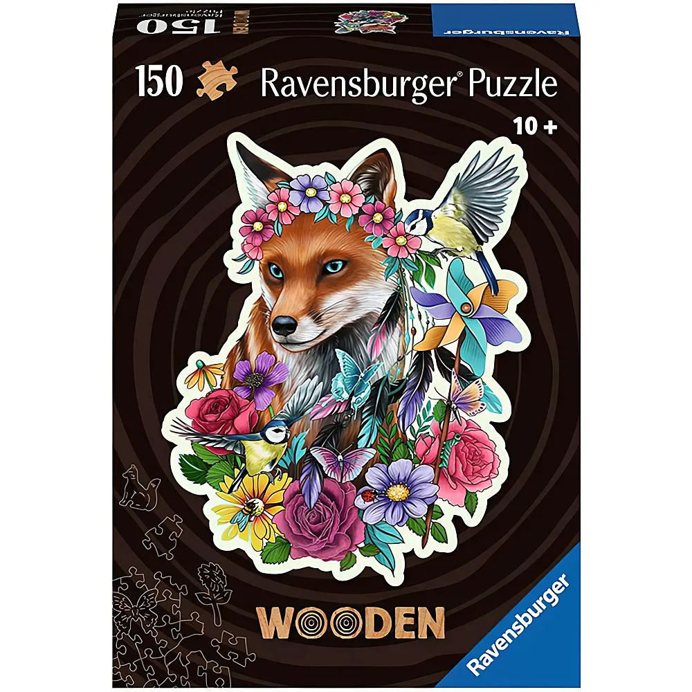 Ravensburger Puzzle Wooden Bunter Fuchs 150Teile