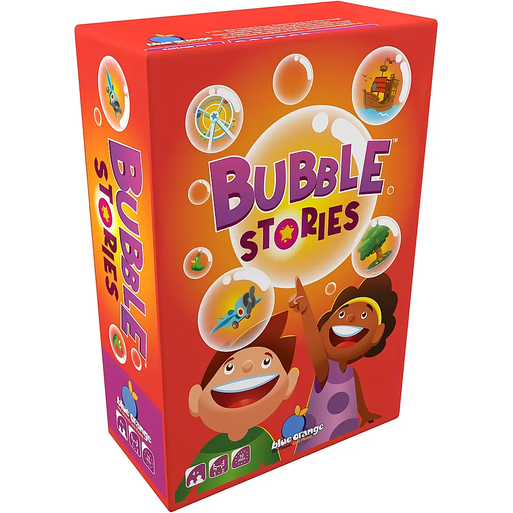 Blue Orange Bubble Stories 1 - Mehrsprachig