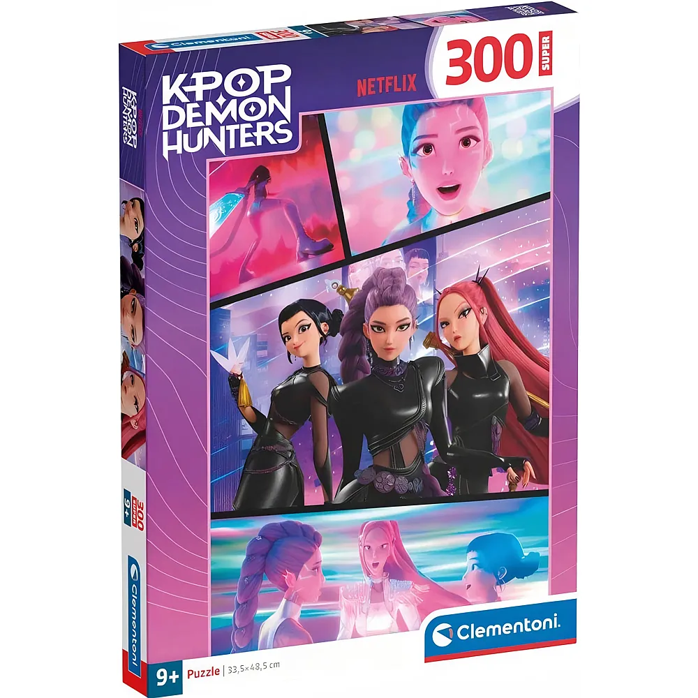 meinspielzeug - Clementoni Puzzle KPop Demon Hunters 300Teile | Puzzle 105-300 Teile