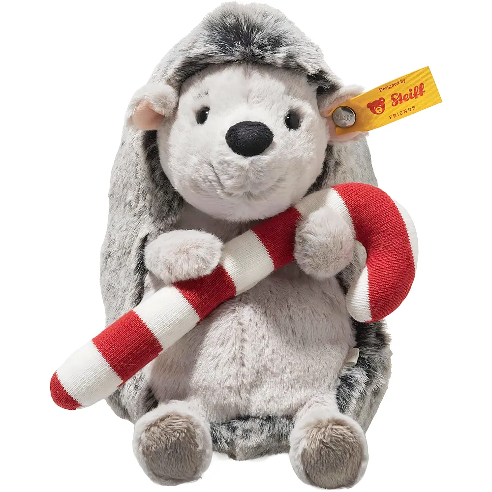Steiff Cosy Christmas Hedgy Igel Hellgrau - 18 cm