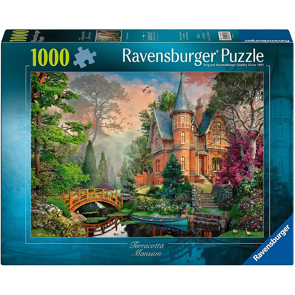 Ravensburger Puzzle Terracotta Landhaus - 1000 Teile