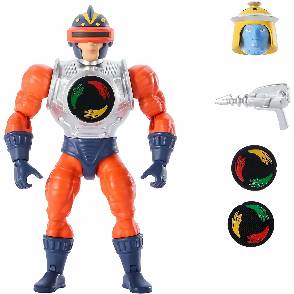Mattel Masters of the Universe Origins-Actionfiguren, Sketchbook Serie, Sy-Klone, ca. 14 cm groer Menschlicher Tornado, B�sewicht aus den 1980ern, detailreich und beweglich, JFX02