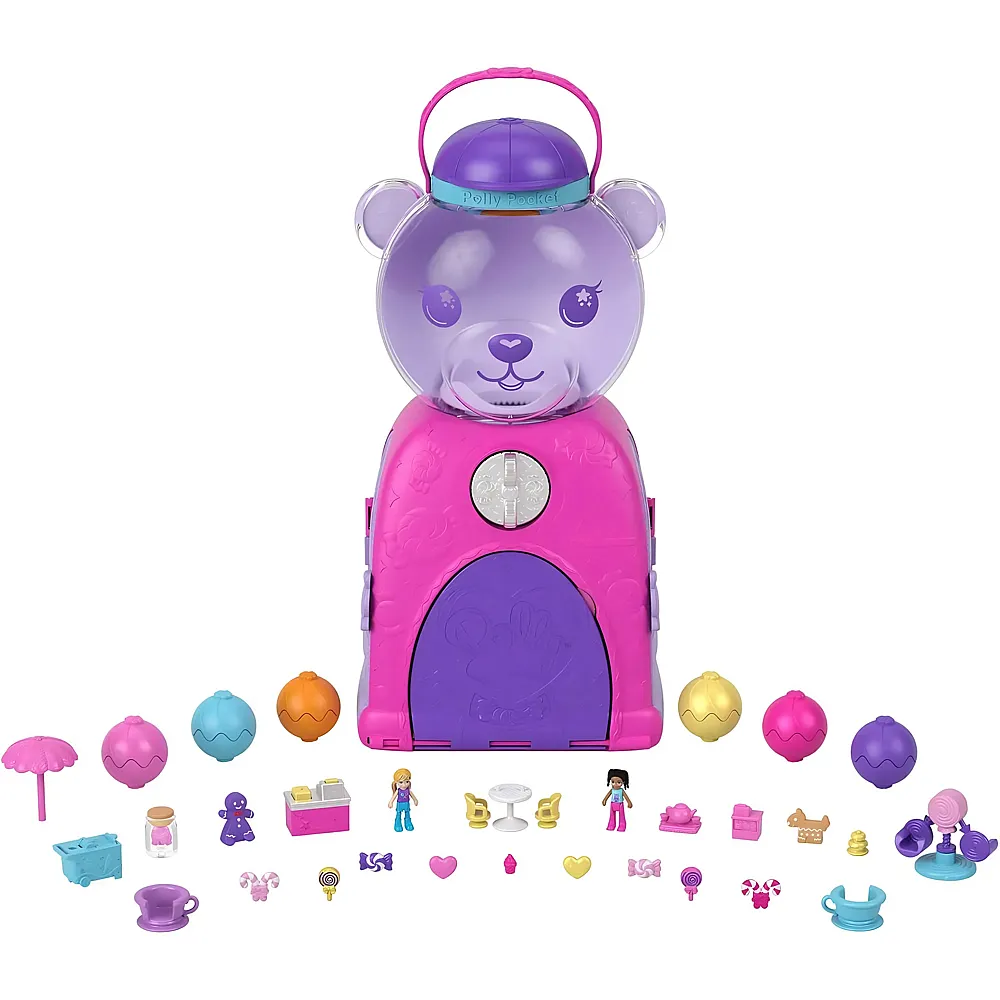 Polly Pocket B�rchen Kaugummi-Automat Spielset