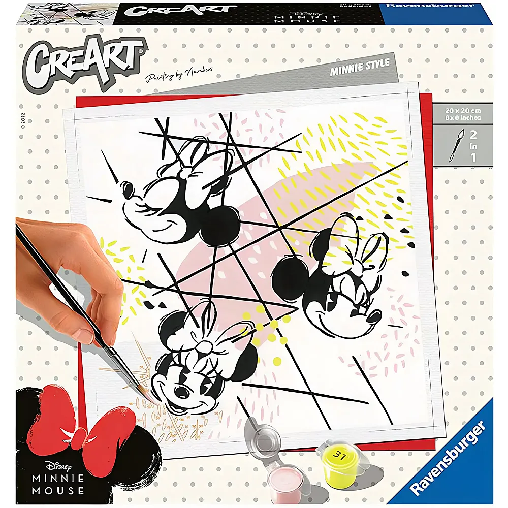 Ravensburger CreArt Minnie Mouse Style