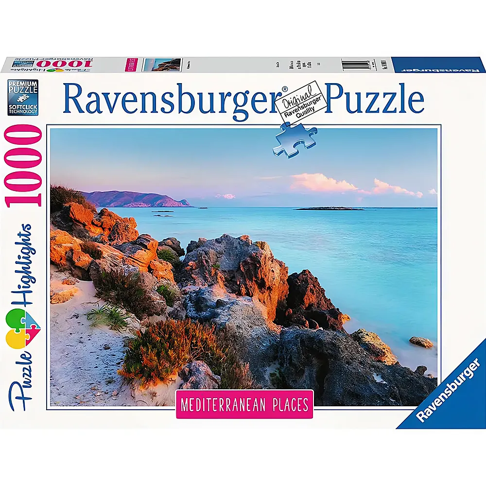 Ravensburger Puzzle Mediterranean Mediterranes Griechenland 1000Teile