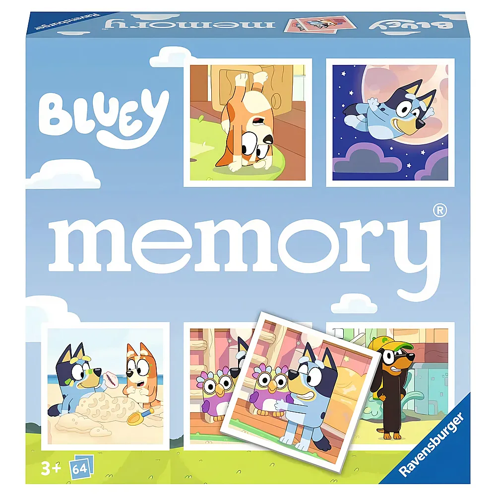 Ravensburger Memory Bluey 64Teile
