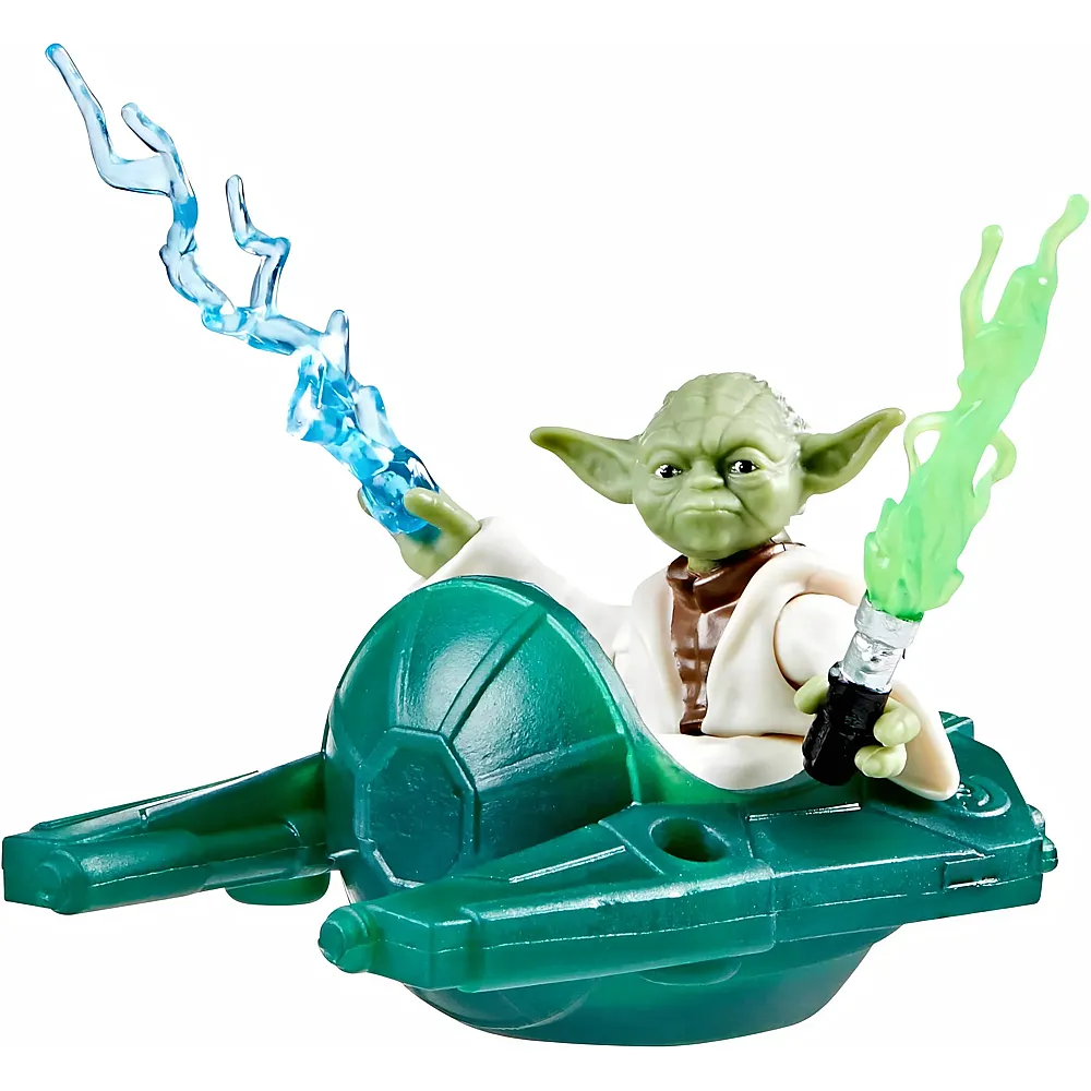 Hasbro Star Wars Epic World of Action Meister Yoda Action-Figur mit detailgetreuen Accessoires, Spielzeug f�r Jungen, Kinder ab 4 Jahren und Erwachsene Fans, f�r Action-Abenteuer