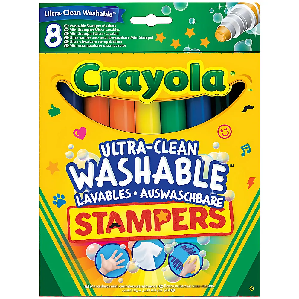 Crayola Stampers Auswaschbar 8Teile