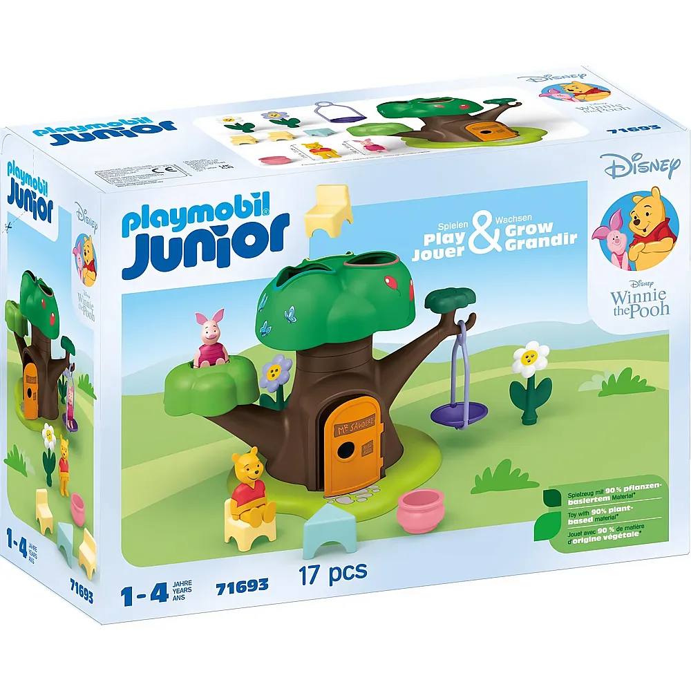 PLAYMOBIL Junior Winnie Pooh Winnies & Ferkels Baumhaus 71693