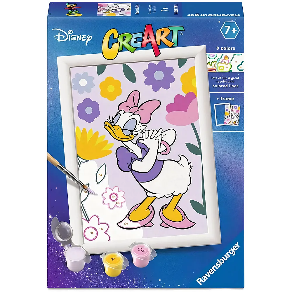 Ravensburger CreArt Mickey Mouse Flower Daisy
