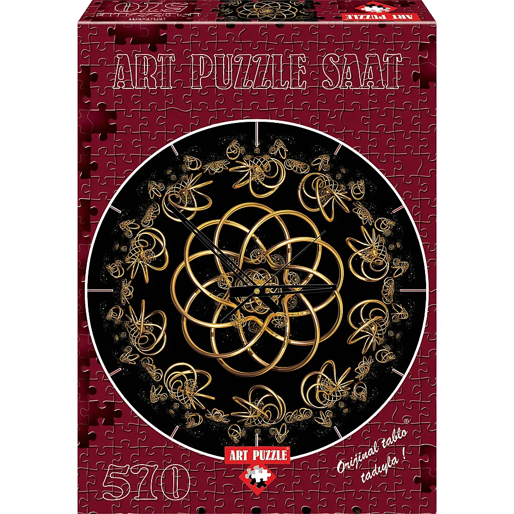 Art Puzzle Puzzle-Uhr - Tanz mit der Nacht - 570 Teile