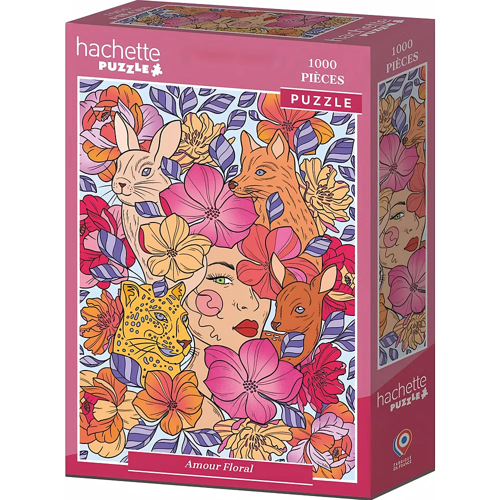 Hachette Puzzle Amour Floral - 1000 Teile