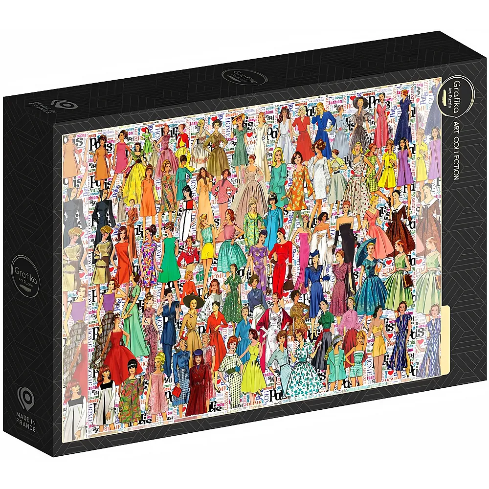 Grafika Puzzle Art Collection Lewis Johnson Mode-Erinnerungen - 1000 Teile