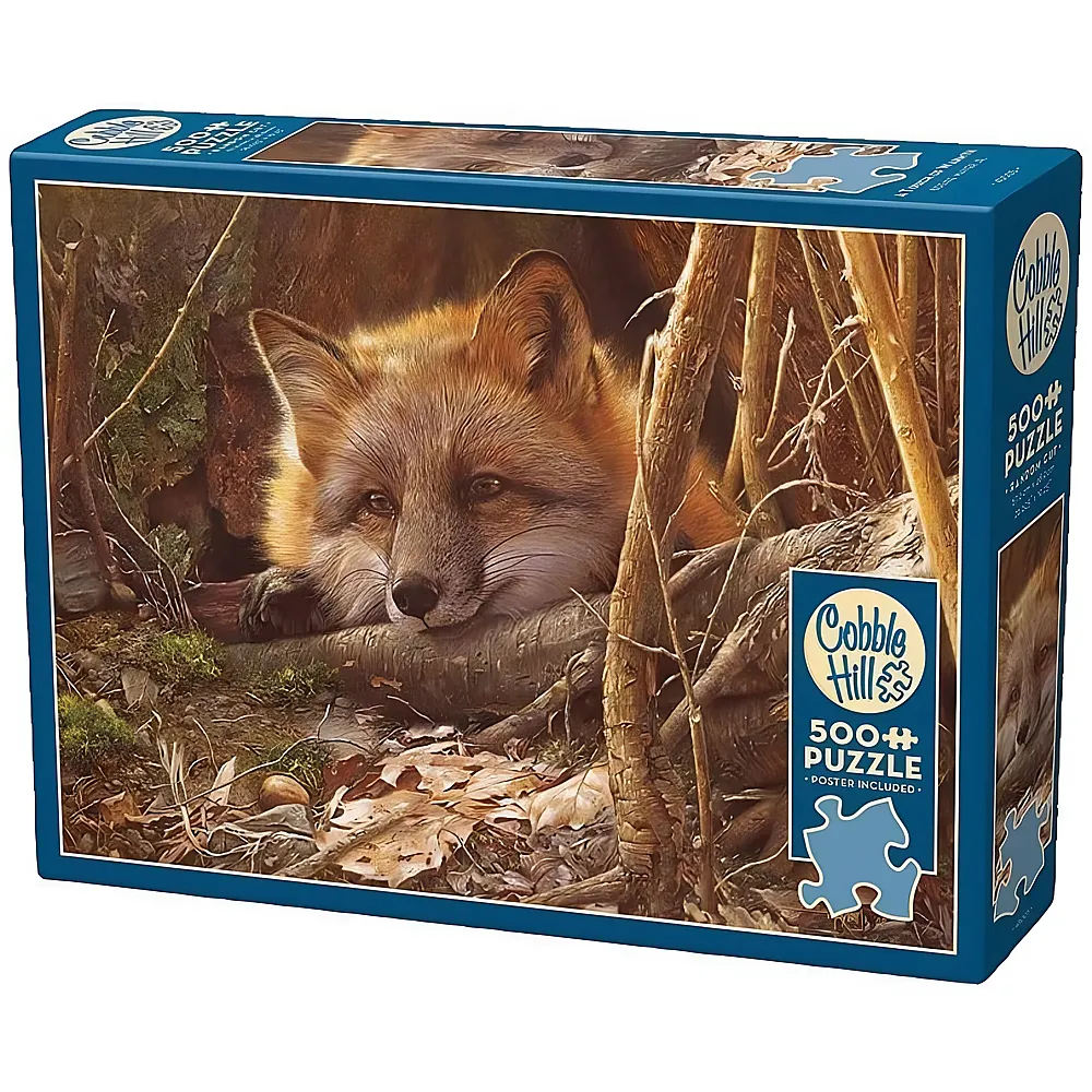 Cobble Hill Puzzle Fuchs in der Sonne 500Teile