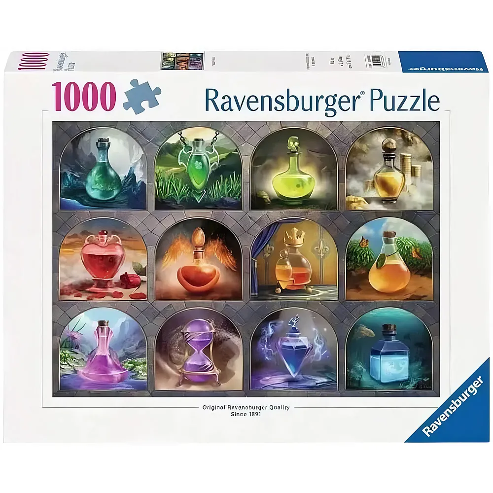 Ravensburger Puzzle Zaubertr�nke - 1000 Teile