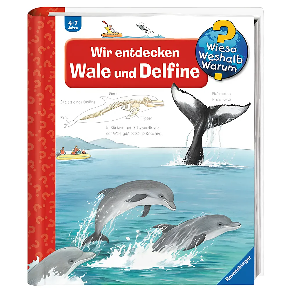Ravensburger Wieso Weshalb Warum Wir entdecken Wale und Delfine Nr.41