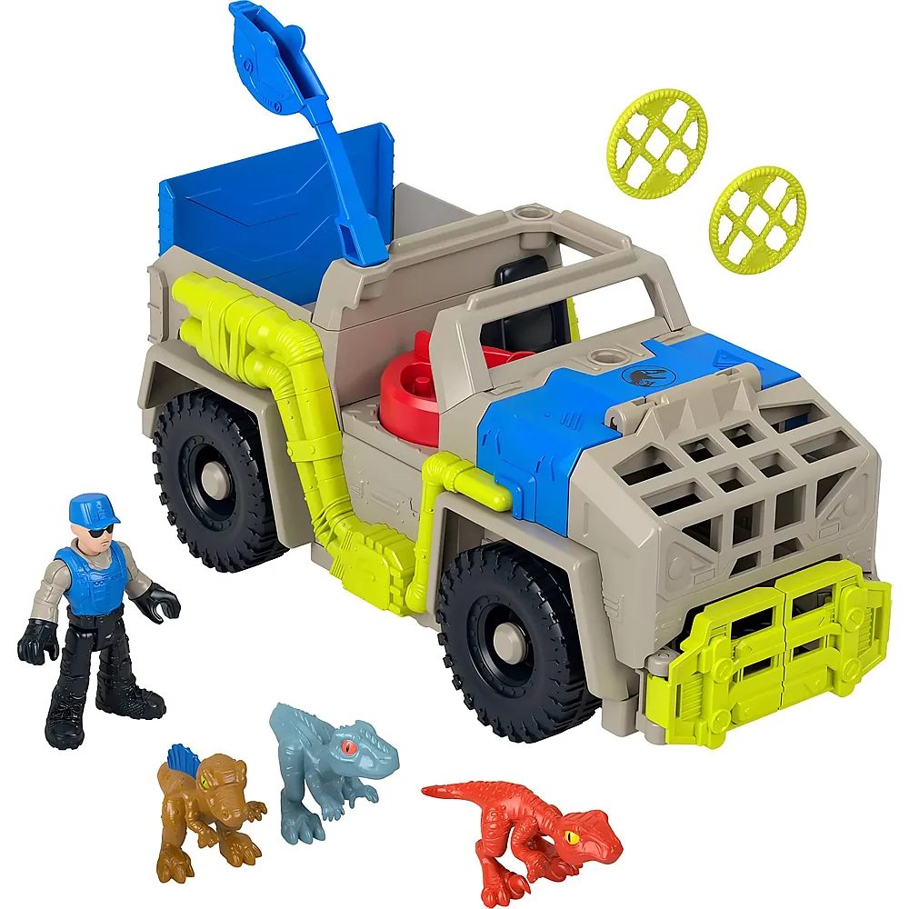 Imaginext Jurassic World Track- und Transport-Dinotruck
