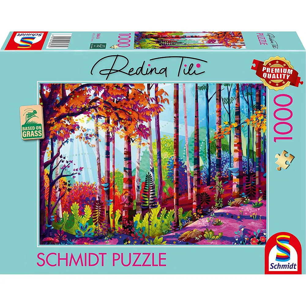 Schmidt Puzzle Redina Tili Im Herzen des Waldes - 1000 Teile