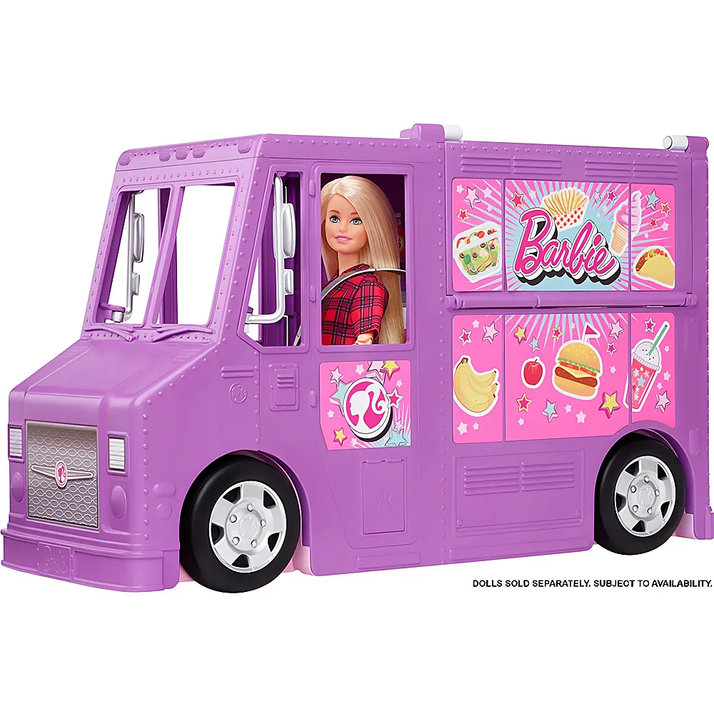Barbie Fahrzeuge Food-Truck ohne Puppe
