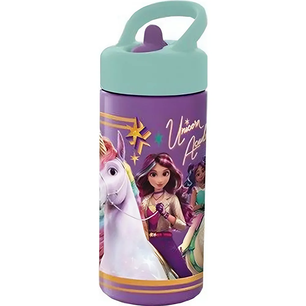 meinspielzeug - Stor Unicorn Academy Trinkflasche - 410 ml | Essen & Trinken