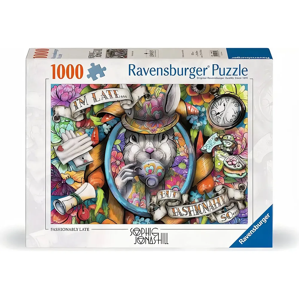 Ravensburger Puzzle Nostalgie Nager - 1000 Teile