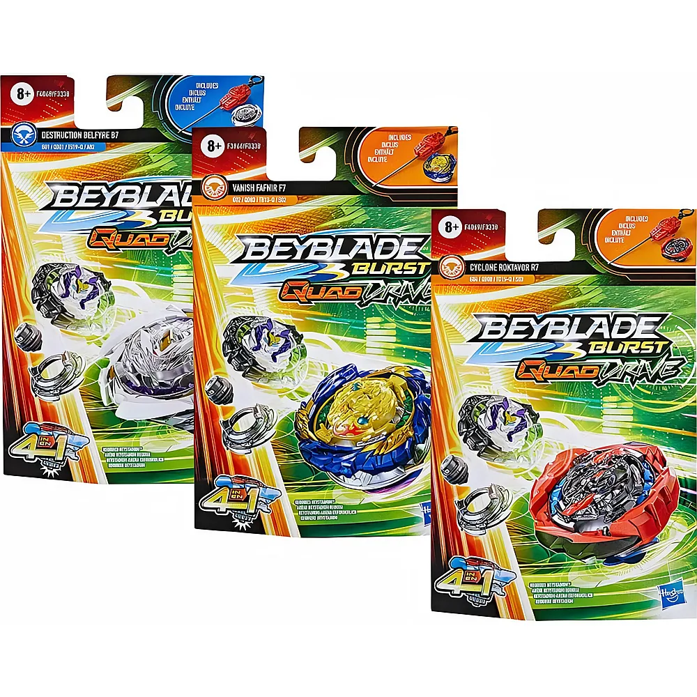 Beyblade QuadDrive Starter Pack Sortiment