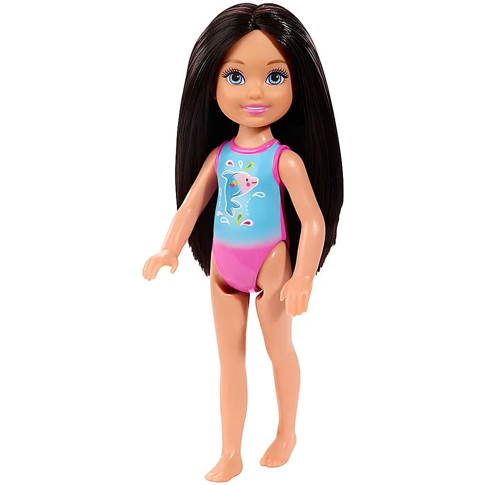 Barbie Chelsea Beach Puppe schwarzhaarig