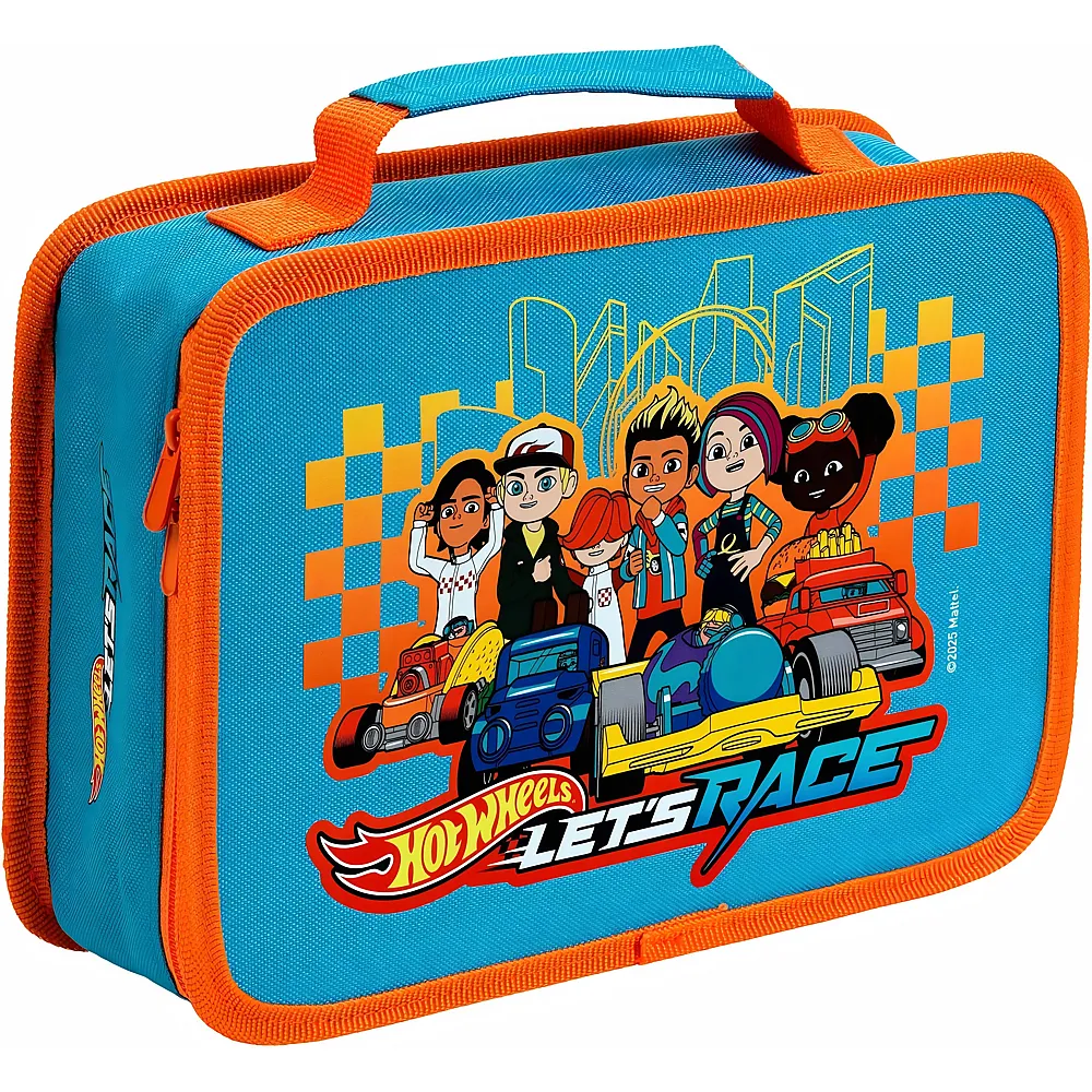 meinspielzeug - Theo Klein Hot Wheels Lets race Autotasche 12 Autos