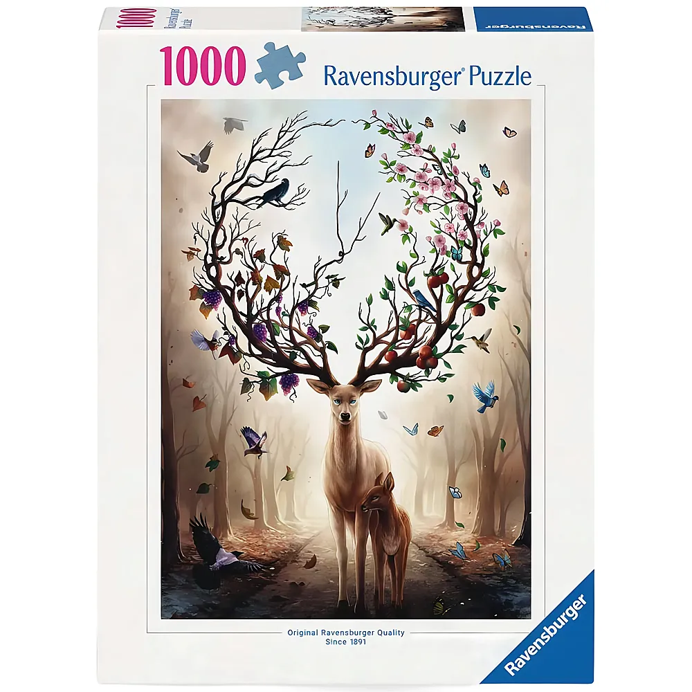 Ravensburger Puzzle Magischer Hirsch - 1000 Teile