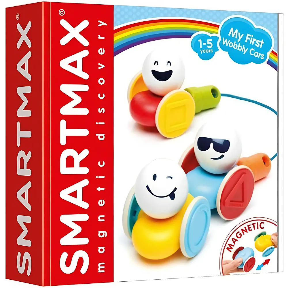 SmartMax My First Wobble Cars mult