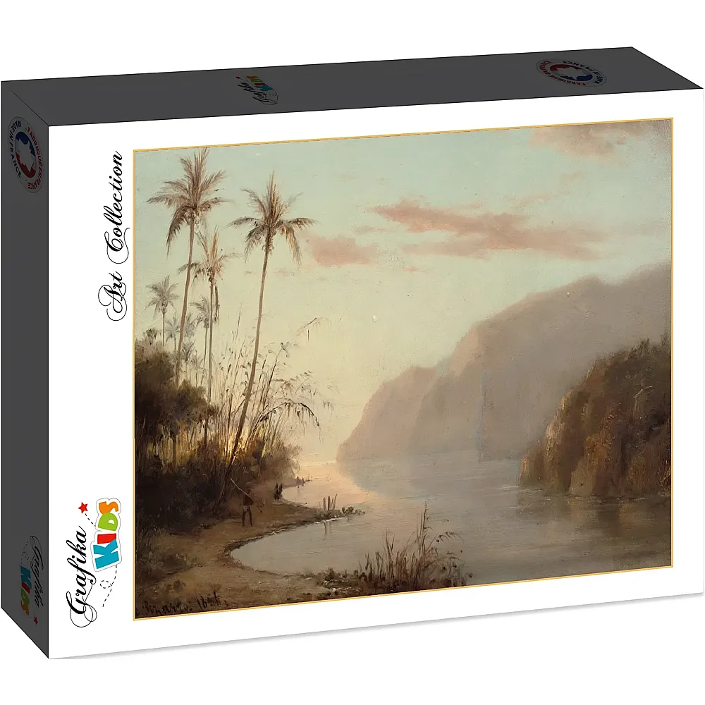 Grafika Puzzle Art Collection Camille Pissarro Grafika Kids Creek in St. Thomas, Virgin Islands, 1856 - 104 Teile