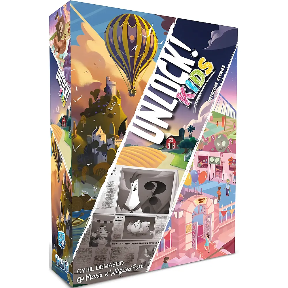 Space Cow Unlock Kids Detective Stories IT