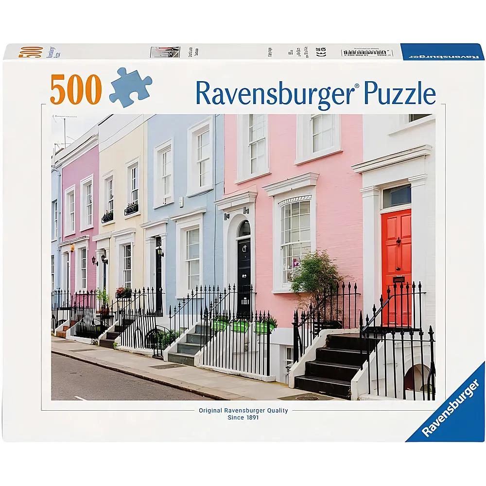 Ravensburger Puzzle Bunte Stadth�user in London 500Teile