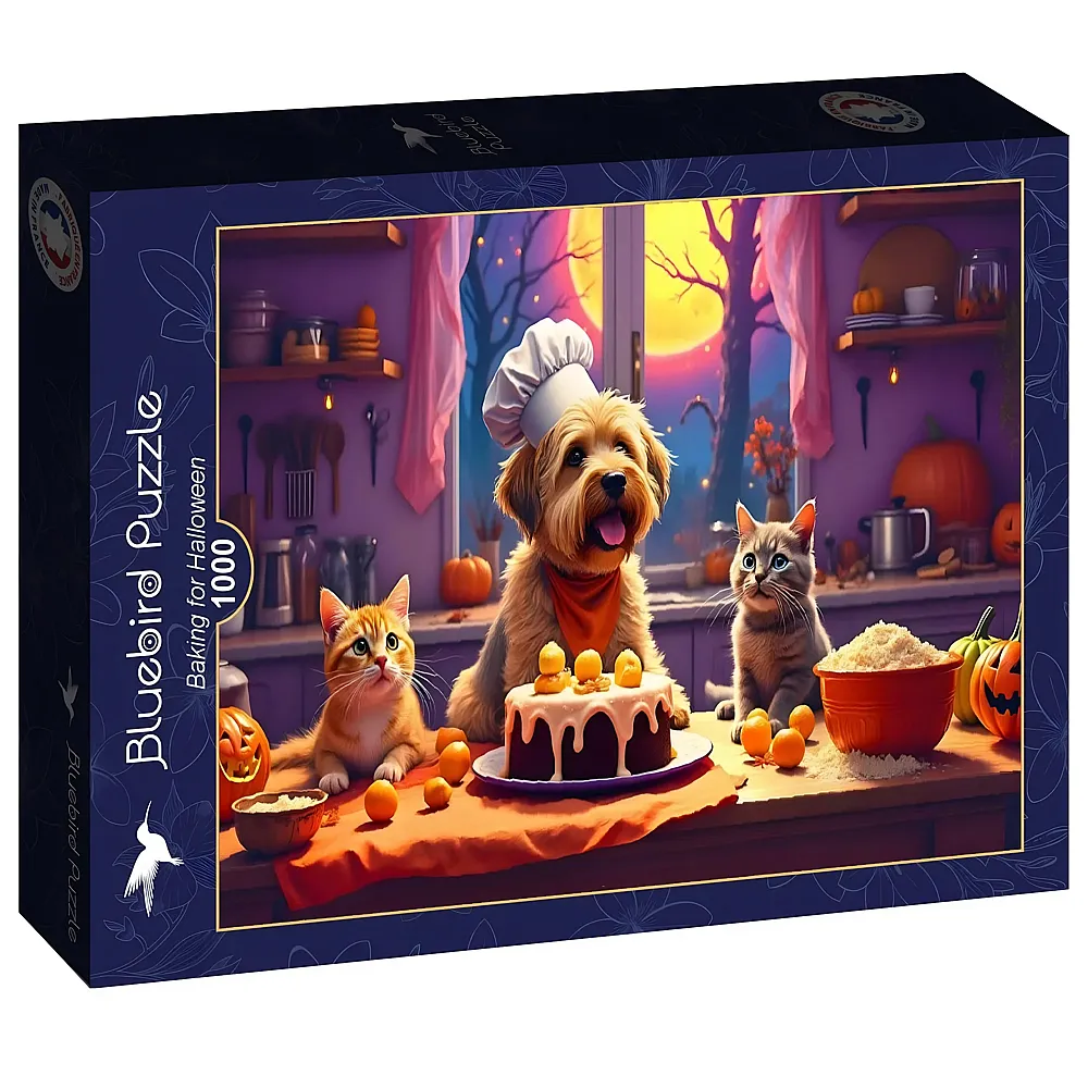 Bluebird Puzzle Backen f�r Halloween 1000Teile
