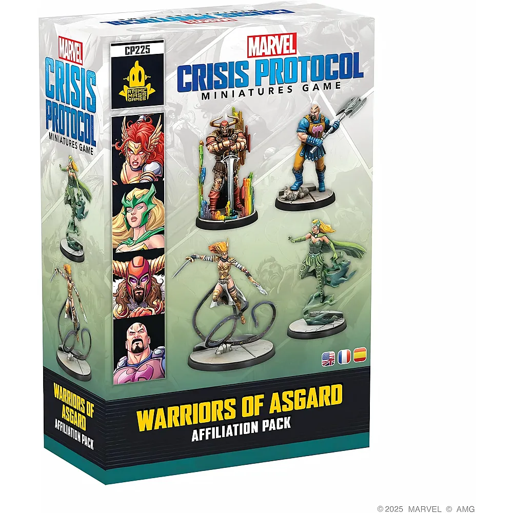 Atomic Mass Games Marvel Crisis Protocol Warriors OF Asgard fr-de-en-es