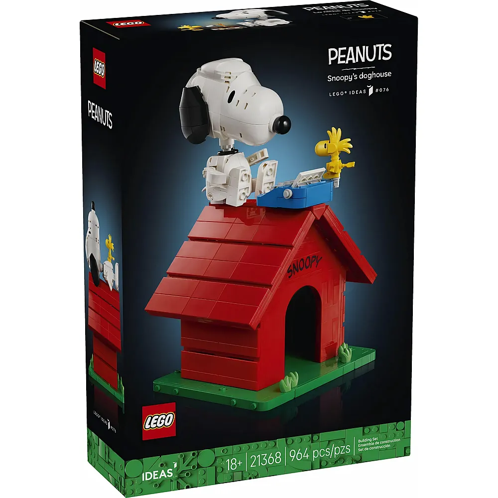 LEGO Ideas Peanuts: Snoopys Hundeh�tte 21368