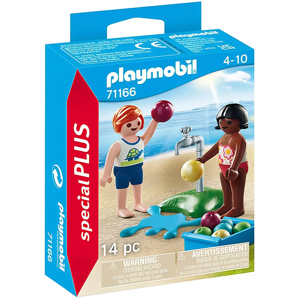 PLAYMOBIL specialPLUS Kinder mit Wasserballons 71166