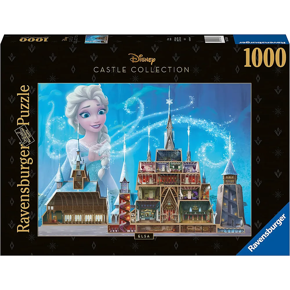 Ravensburger Puzzle Disney Frozen Disney Castles: Elsa 1000Teile