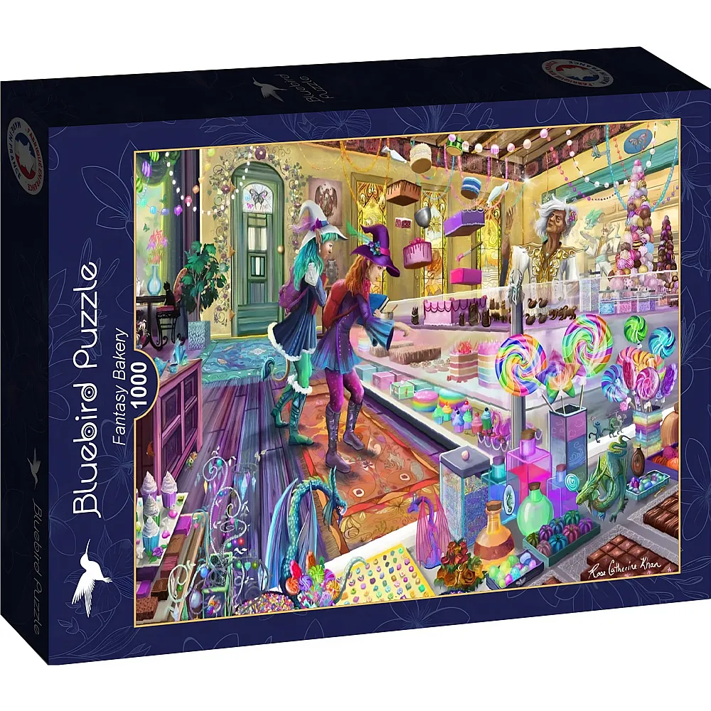Bluebird Puzzle Fantasy B�ckerei - 1000 Teile