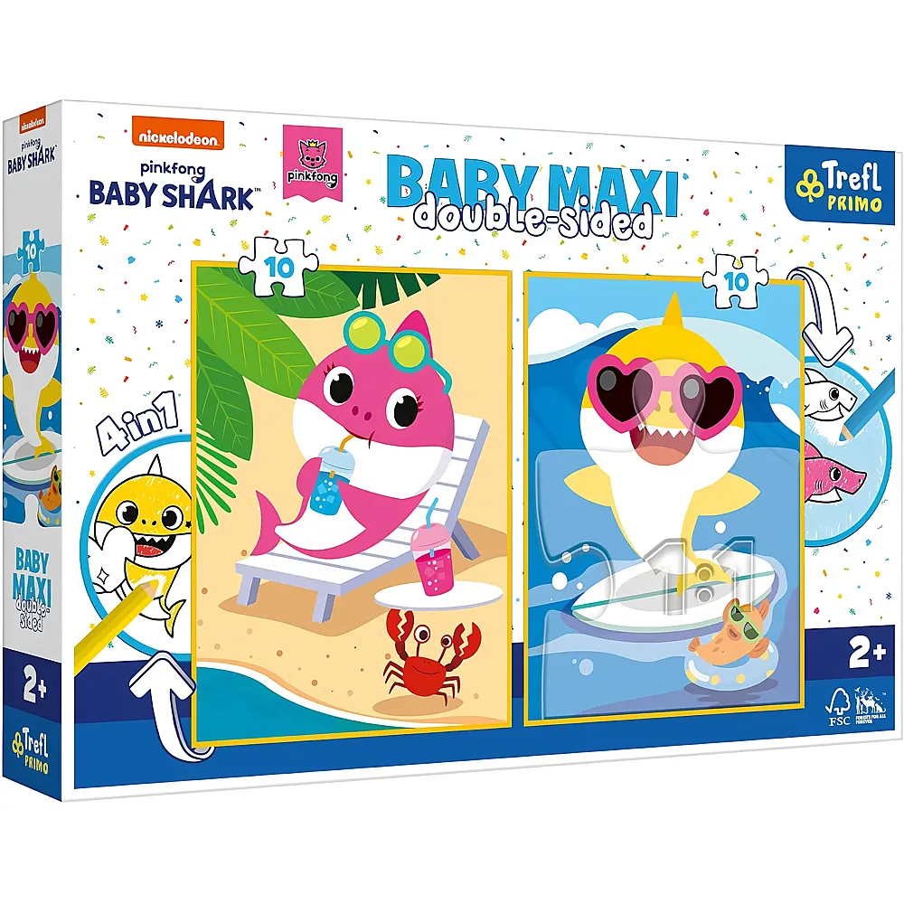 Trefl Puzzle Baby Shark - 10 Teile