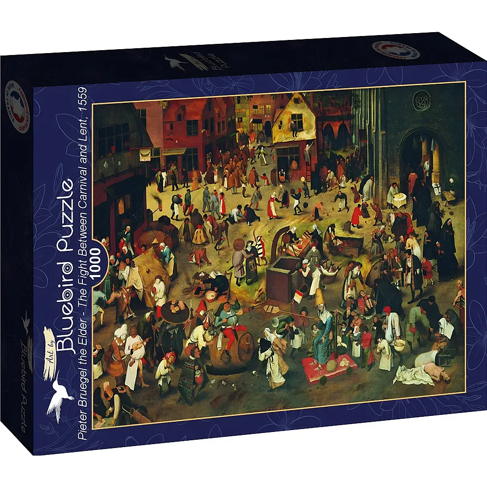 Bluebird Puzzle Pieter Bruegel Der Kampf zwischen Karneval und Fastenzeit 1000Teile