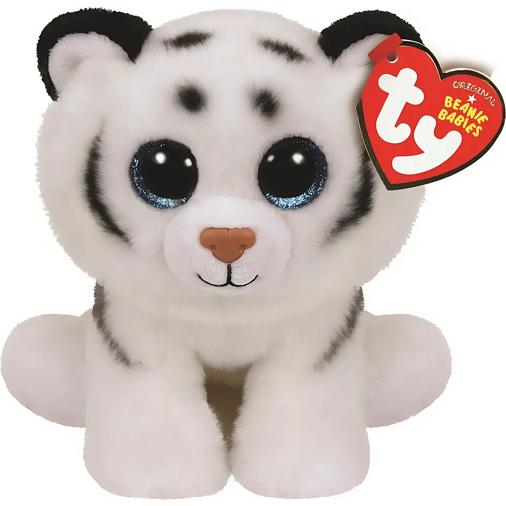 Ty Beanie Babies Tundra der weisse Tiger - 16 cm - Raubkatzen Pl�sch