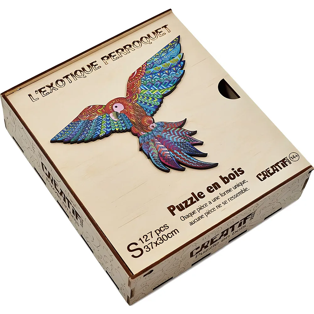 Harmandi Puzzle Creatif Der exotische Papagei - 127 Teile