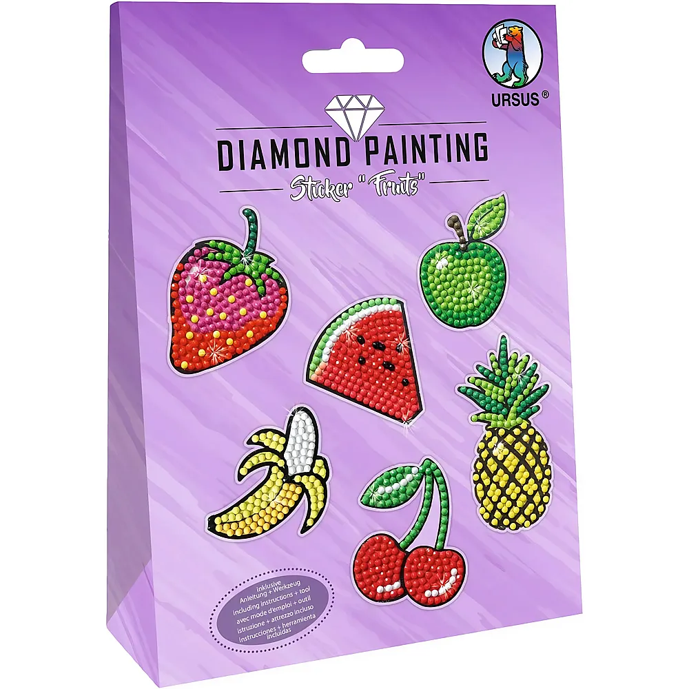 Ursus Diamond Painting Sticker Fruits